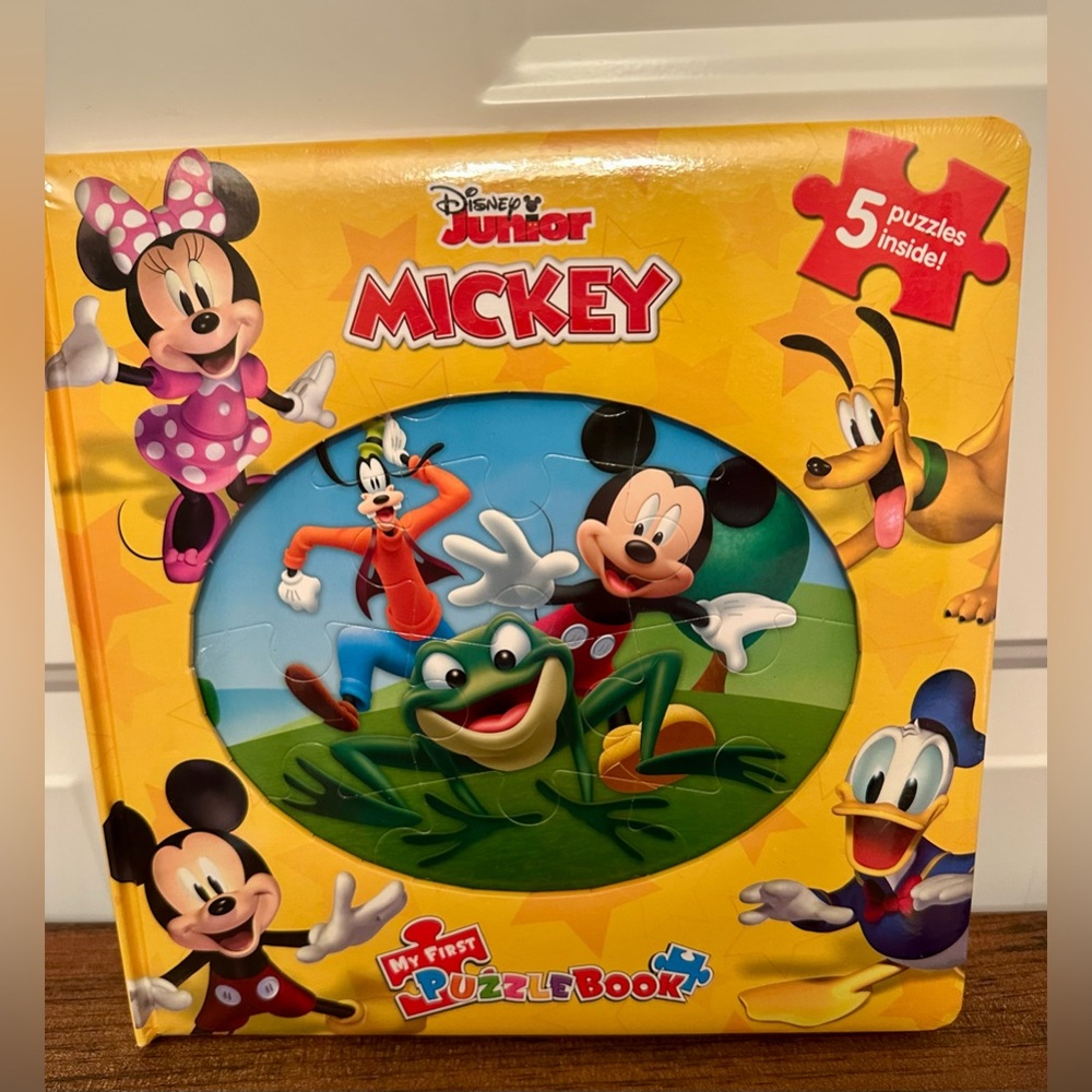 Disney Mickey Puzzle Book & Minnie Mouse 16 oz Mug Bundle | WDW Exclusive Gift - Picture 3 of 8